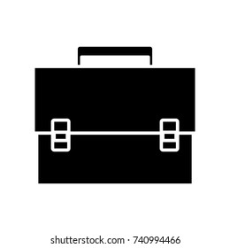 Briefcase business symbol