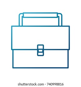 Briefcase business symbol