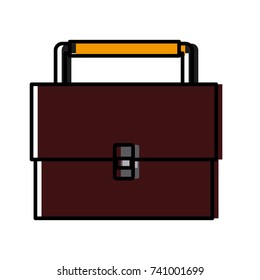 Briefcase business symbol