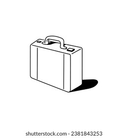 Breve presentación de la ilustración de iconos del vector de negocios