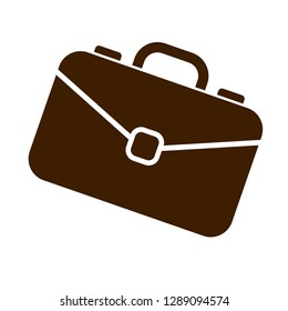 briefcase for businessman icon