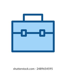 Briefcase for bussines man, bussines icon