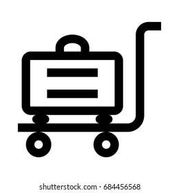 Briefcase Cart icon