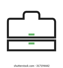 Briefcase, case, business icon vector image. Can also be used for business, finance and accounts. Suitable for web apps, mobile apps and print media.