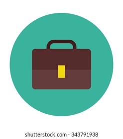
Briefcase Colored Vector Illustration
