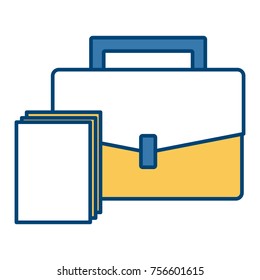 Briefcase and documents
