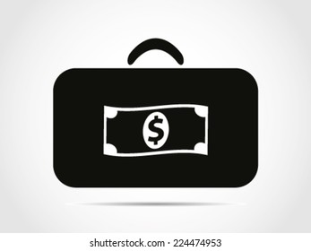 Briefcase Dollar Cash