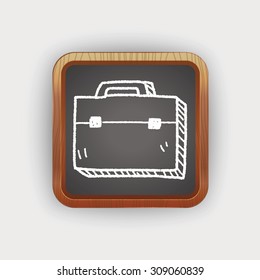 Briefcase doodle
