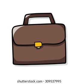 briefcase doodle