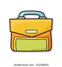 briefcase doodle