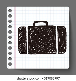 Briefcase doodle