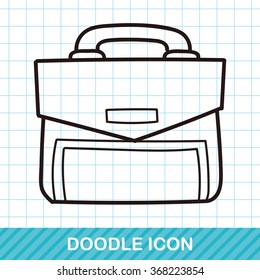 briefcase doodle