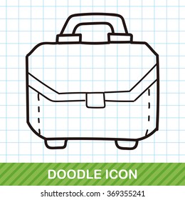 briefcase doodle