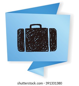 Briefcase doodle