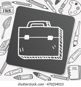 Briefcase doodle