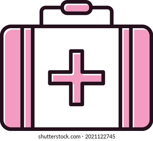 Briefcase Filled Vector Icon Design