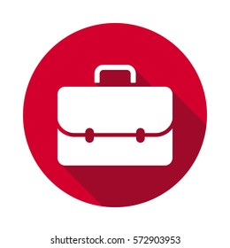 Briefcase flat icon