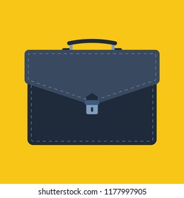 briefcase  flat icon. You can be used briefcase  icon for several purposes like: websites, UI, UX, print templates, promotional materials, info-graphics, web and mobile phone apps.