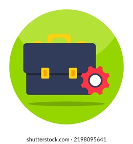 Breve presentación con el concepto de gestión de puestos de trabajo 