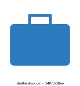 briefcase glyph colour vector icon