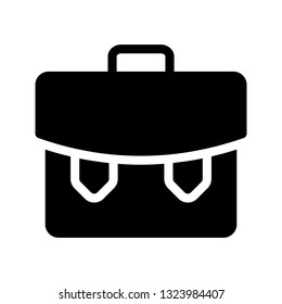 briefcase glyph icon