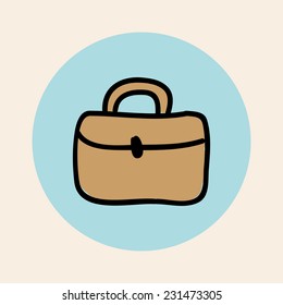briefcase graphic design , vector illustration