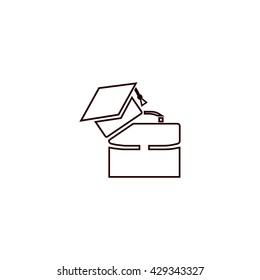 briefcase, icon