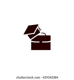 briefcase, icon