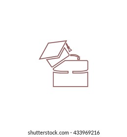 briefcase, icon