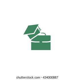 briefcase, icon
