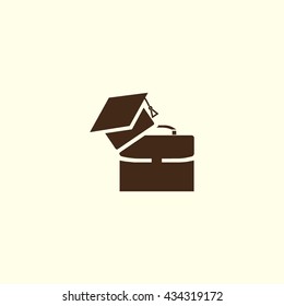briefcase, icon