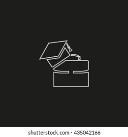 briefcase, icon