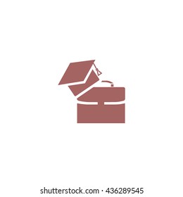 briefcase, icon