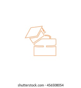 briefcase, icon