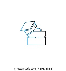 briefcase, icon