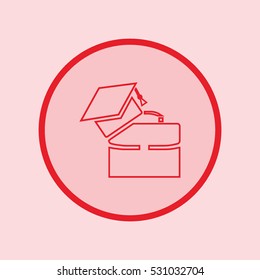 briefcase, icon
