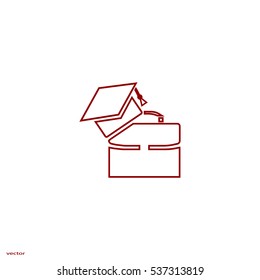 briefcase, icon