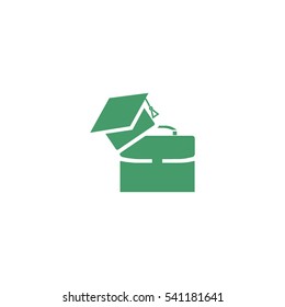 briefcase, icon