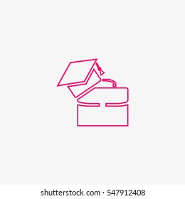 briefcase, icon