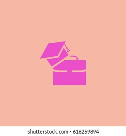 briefcase, icon