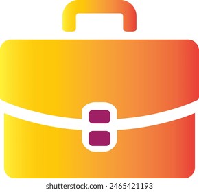 icono de maletín con las artes