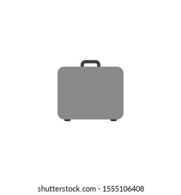 Briefcase Icon. Bag Vector, Sign and Symbol for Design, Presentation, Website or Apps Elements.