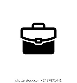 Briefcase icon. Business bag icon