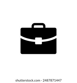 Briefcase icon. Business bag icon