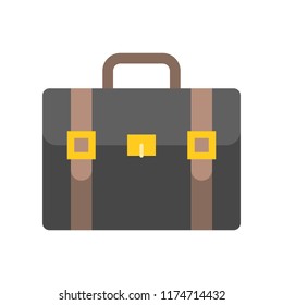 briefcase icon, business and education concept