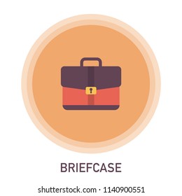 Briefcase Icon Concept