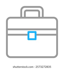 Briefcase icon. Concept of business, work, and finance.
