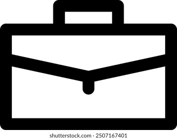 Diseño del icono del maletín en tamaño 32px 