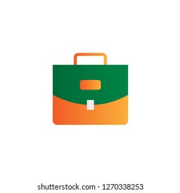 briefcase icon design with creative modern concept and simple logo creative shape style design vector eps 10