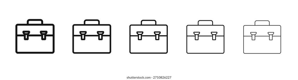 Briefcase icon design, logo, app, UI. Vector illustration, EPS